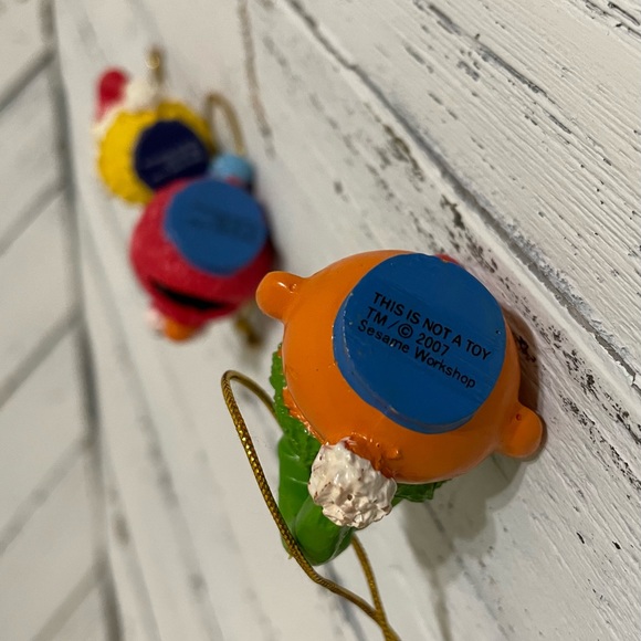 Sesame Street Christmas ornaments Ernie Big Bird Elmo Grover - Picture 4 of 11